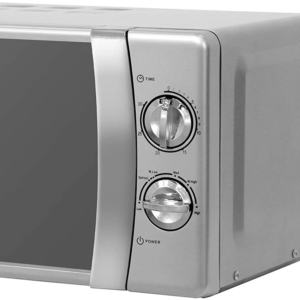 Russell Hobbs 17 Litre Manual Microwave - Silver | RHMM701S-N