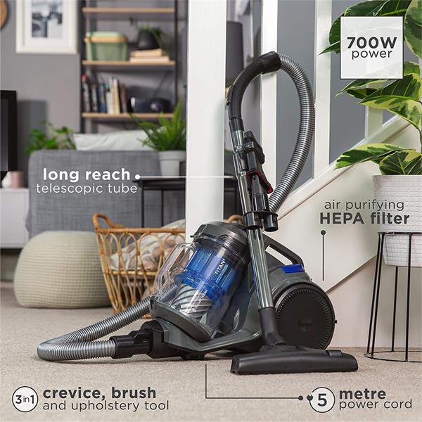 Russell Hobbs Titan2 Bagless Cylinder Vacuum Cleaner | RHCV4101