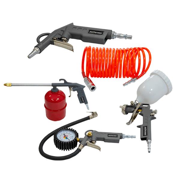 Jefferson 5 Piece Air Kit with Spray Gun |