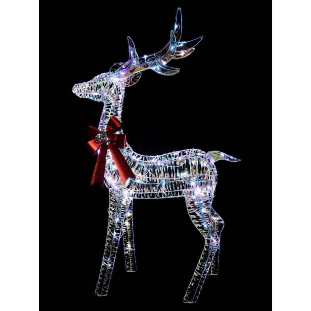 Norfolk Leisure LED Iridescent Reindeer - 125cm | 51007-X1