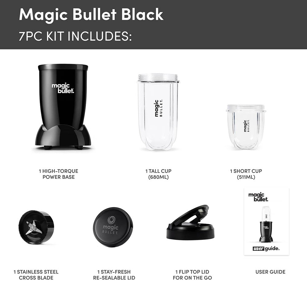 Nutribullet Magic Bullet Deluxe Blender - Black | 02227