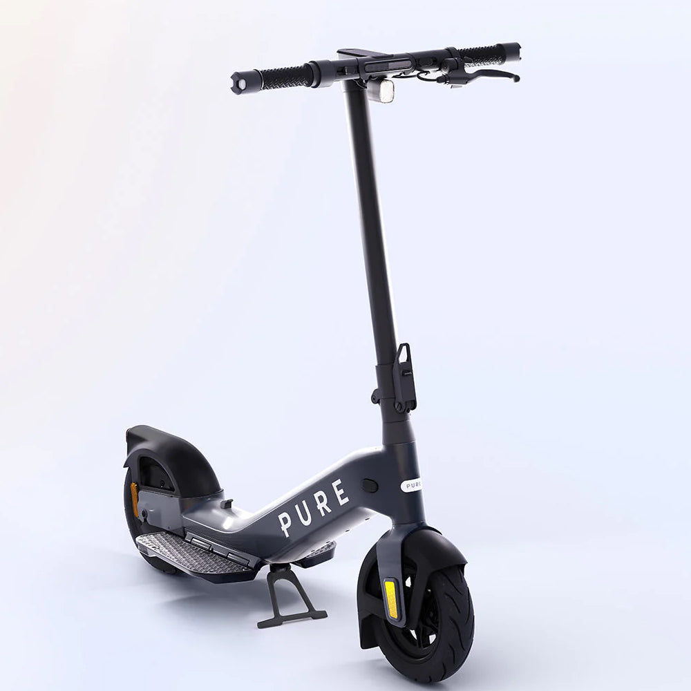 Pure Advance+ Electric Folding E Scooter - Mercury Grey Metallic | SCPURZ021-00001