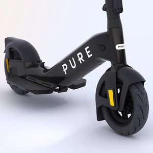 Pure Advance+ Electric Folding E Scooter - Mercury Grey Metallic | SCPURZ021-00001