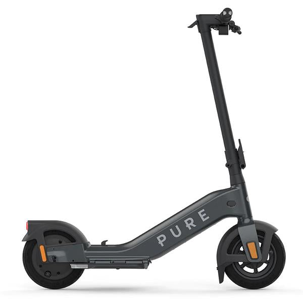 Pure Advance+ Electric Folding E Scooter - Mercury Grey Metallic | SCPURZ021-00001
