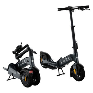 Pure Advance Flex Electric Folding E Scooter - Mercury Grey | SCPURZ022-00001