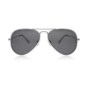 Tipperary Crystal Polarised Aviator Sunglasses Silver Frame | 121898