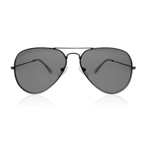 Tipperary Crystal Polarised Aviator Sunglasses Black Frame | 121904