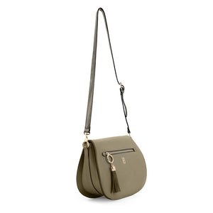 Tipperary Crystal Savoy Large Satchel Bag Handbag - Olive | 152373