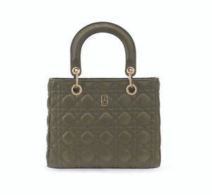 Tipperary Crystal Genoa Handbag - Olive | 165403