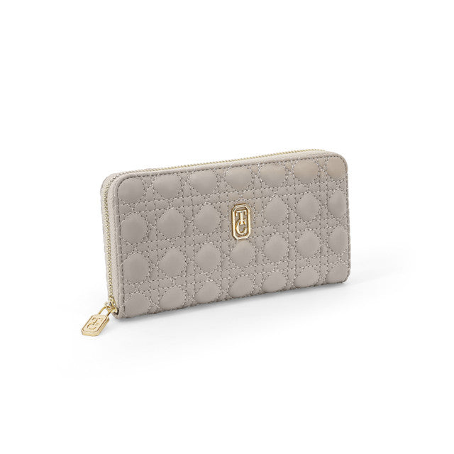 Tipperary Crystal Genoa Wallet Purse - Grey | 169494