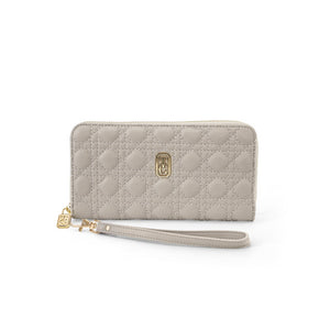 Tipperary Crystal Genoa Wallet Purse - Grey | 169494