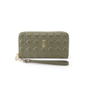 Tipperary Crystal Genoa Wallet Purse - Olive | 169500