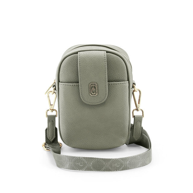 Tipperary Crystal Eden Mini Cross Bag Handbag - Olive | 170902