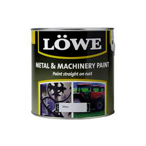 Lowe 1 Litre Rust and Metal Paint - White | LRW0150