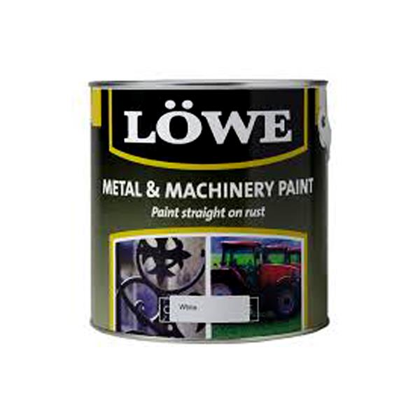 Lowe 1 Litre Rust and Metal Paint - White | LRW0150