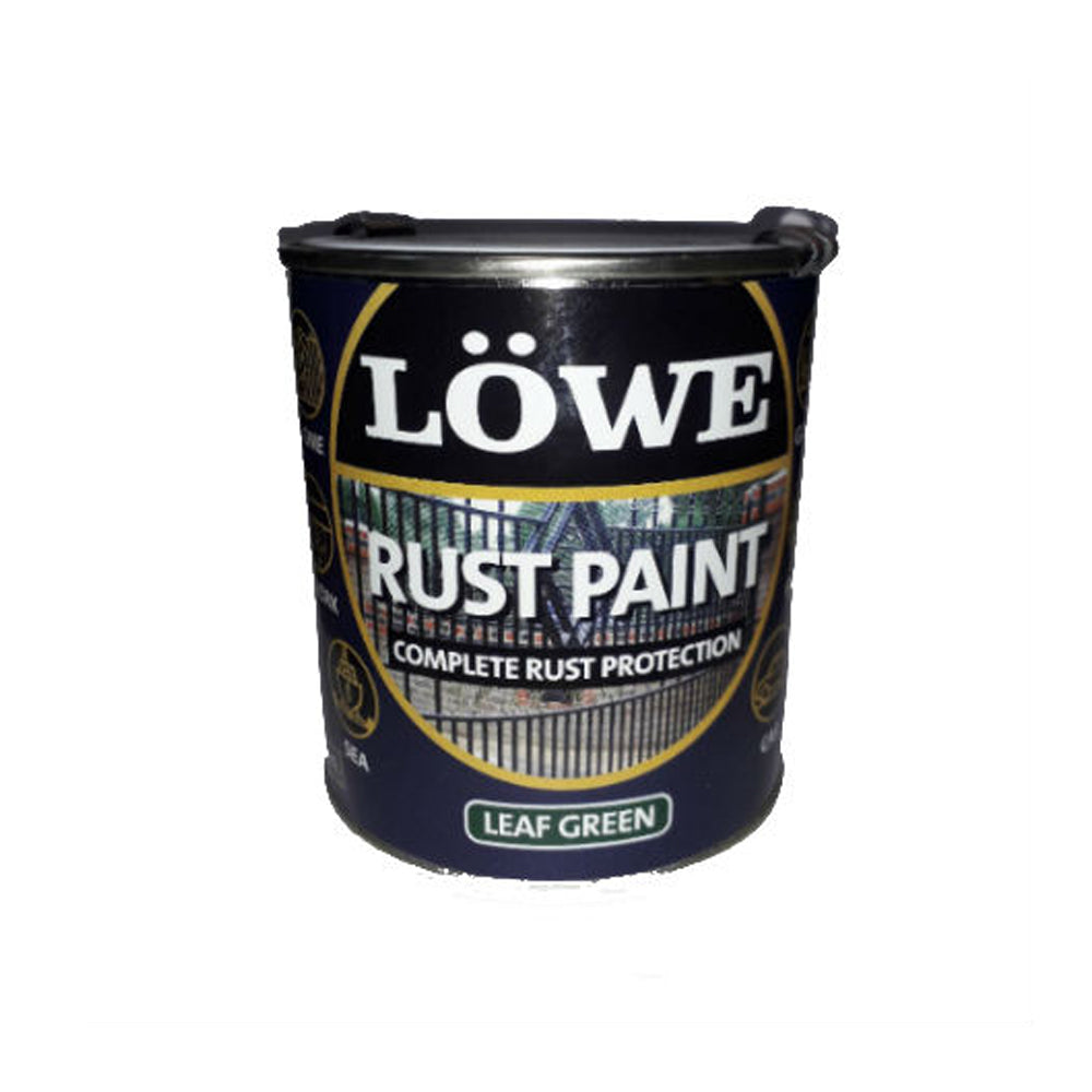 Lowe 1 Litre Rust and Metal Paint - Leaf Green | LRG0150