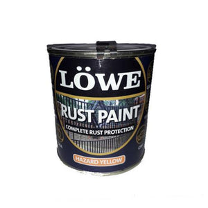 Lowe 500ml Rust and Metal Paint - Hazard Yellow | LRY0075