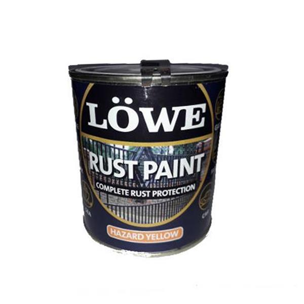 Lowe 2.5 Litre Rust and Metal Paint - Hazard Yellow | LRT0300
