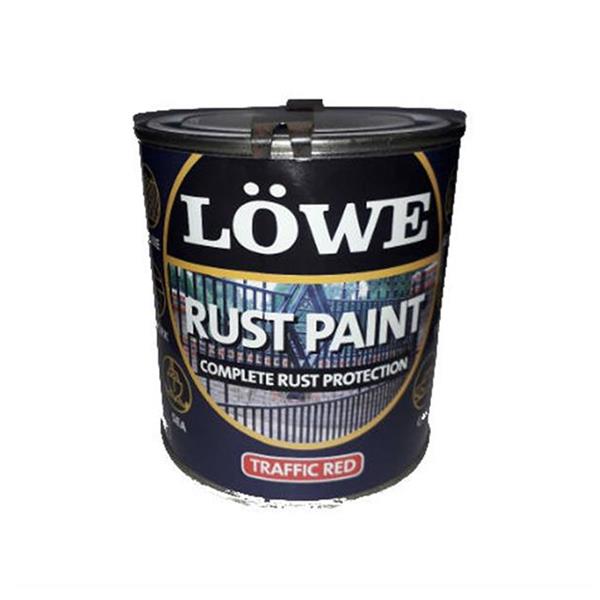 Lowe 500ml Rust and Metal Paint - Traffic Red | LRR0075