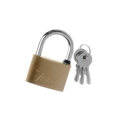 Tessi 60mm Solid Brass Padlock | TE60