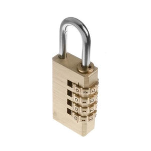 Tessi 30mm Brass Combination Padlock | TECOM30