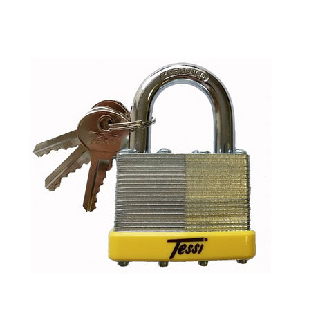 Tessi 65mm Laminated Steel Padlock | TELM65