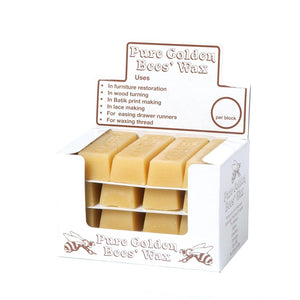 Pure Golden Beeswax Single Block | CPBWAXBLK