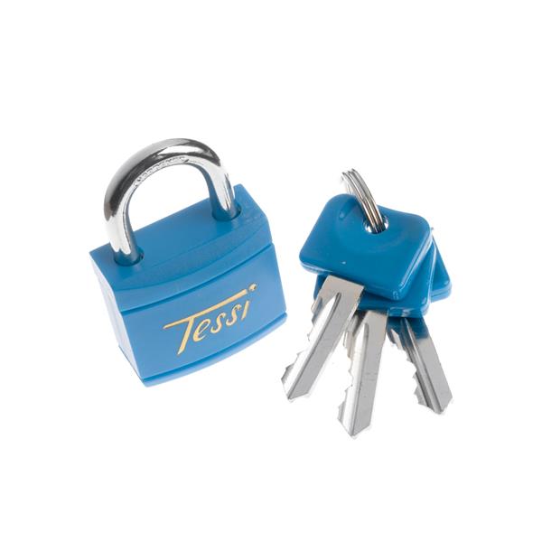 Tessi 30mm Coloured Body Padlock - Assorted Colours | TEF30