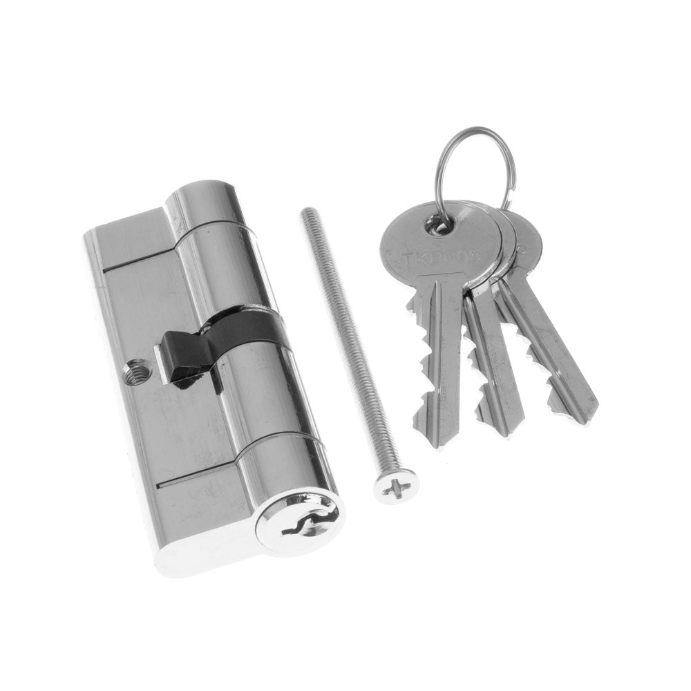 Tessi Snap Safe Door Cyclinder 40 / 30 - Chrome | TKD2A
