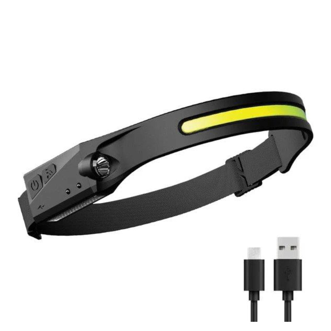 Ultralight LED Rechargeable Headlamp with Motion Sensor | TE001