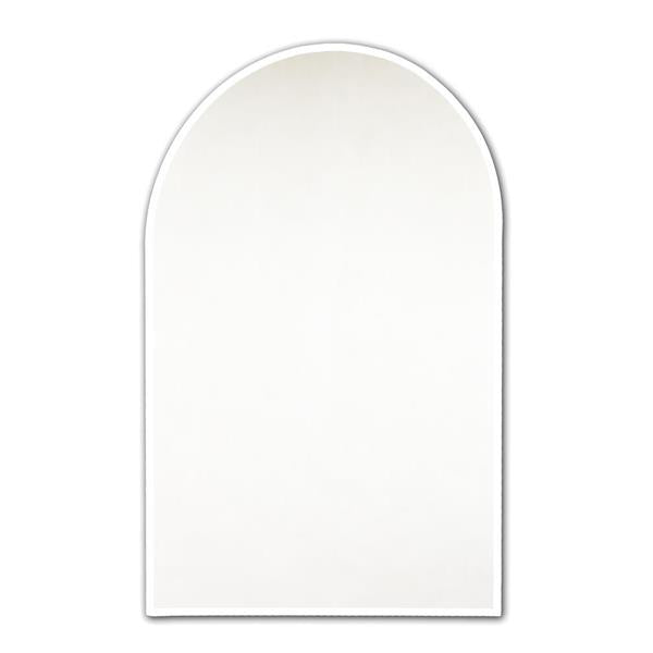 Tema Ensuite Bevelled Arch Top Mirror 50cm x 40cm | TEM5040A