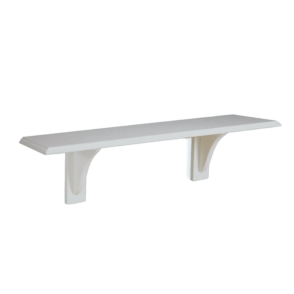 Tema Straight Shelf 600mm x 200m - White | TSS600W