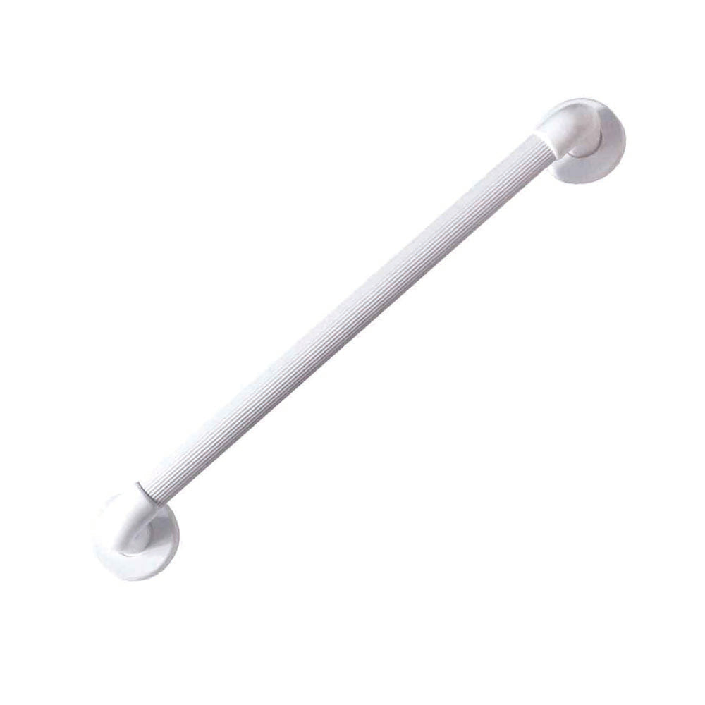 Living Plus White Plastic Covered Grab Rail Bar 36mm X 300mm | BS305300