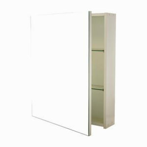 Tema Novara Single Bathroom Cabinet - White | TNVSCWH