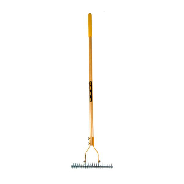 True Temper Thatching Rake Long Wooden Handle | TTW-TR