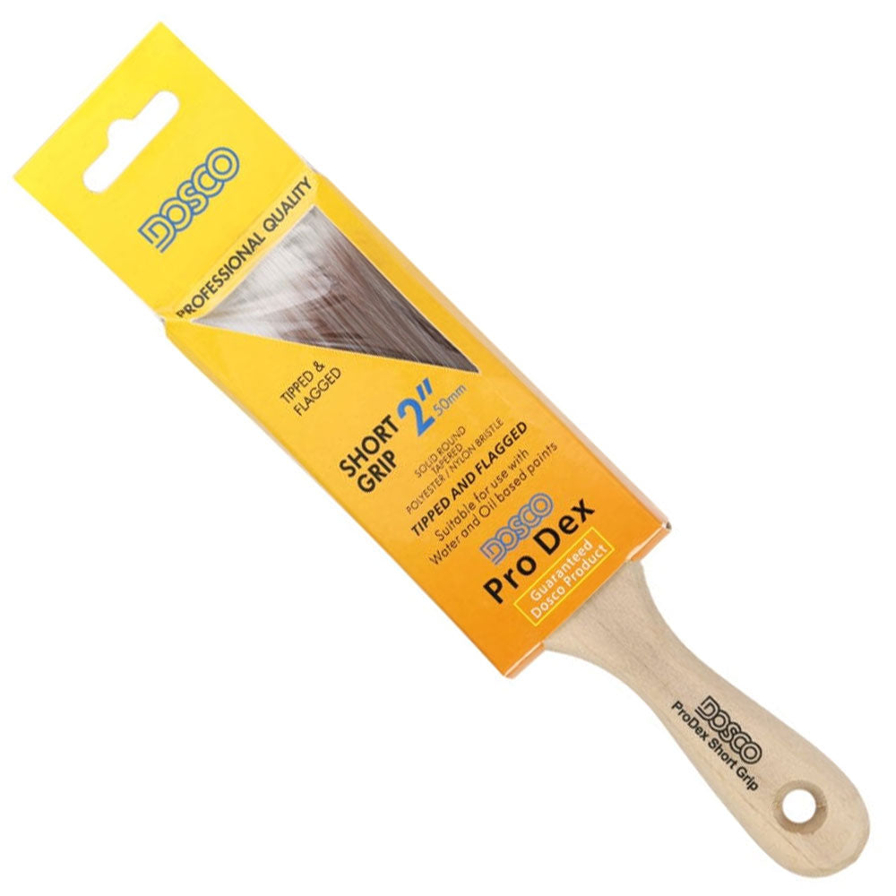 Dosco ProDex Short Grip Paint Brush 2 Inch | 29025