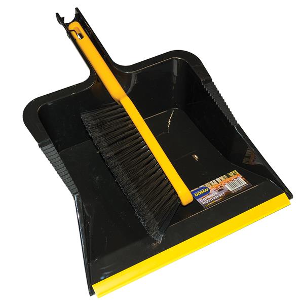 Dosco Jumbo Outdoor / Indoor Dustpan and Brush Set | 53004 – Heavins