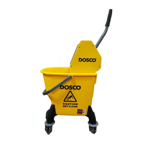 Dosco 26 Litre Kentucky Mop Bucket with Whinger - Yellow | 65408