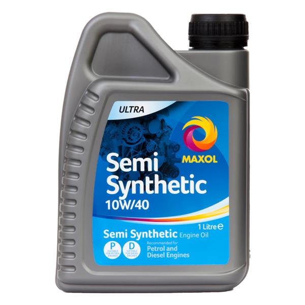 Maxol Semi Synthetic Engine Oil 10W/40 ( 10w40 ) - 1 Litre