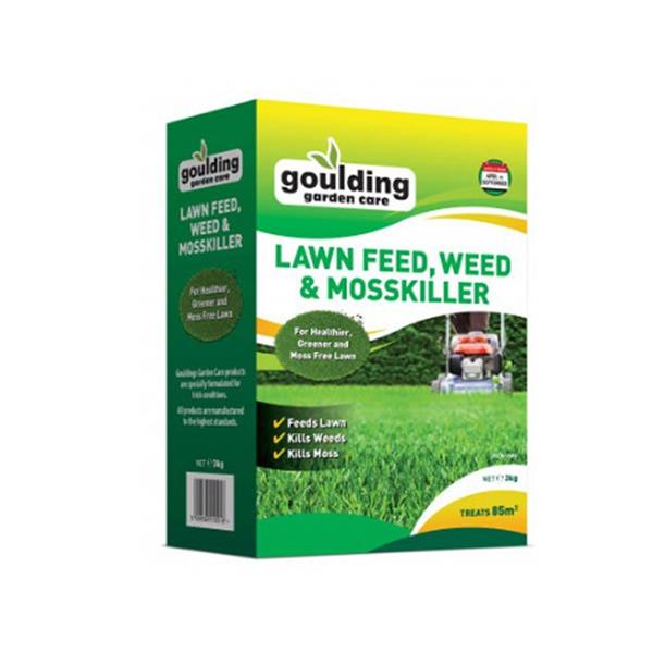 Goulding Lawn Feed, Weed & Mosskiller 3kg | G60017