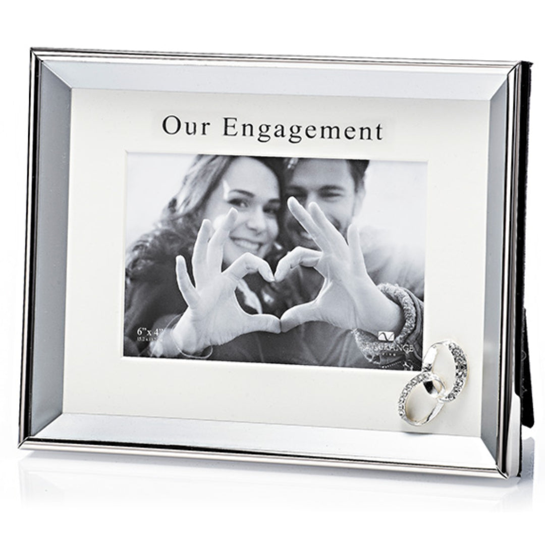 Newgrange Living Our Engagement Photo Frame 6" X 4" Rings | 1101415