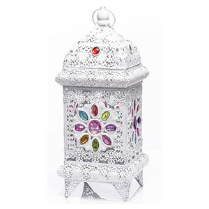 Newgrange Living Moroccan Table Lamp - White - Small | FM109