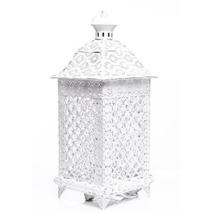 Newgrange Living Moroccan Table Lamp - White - Large | FM110