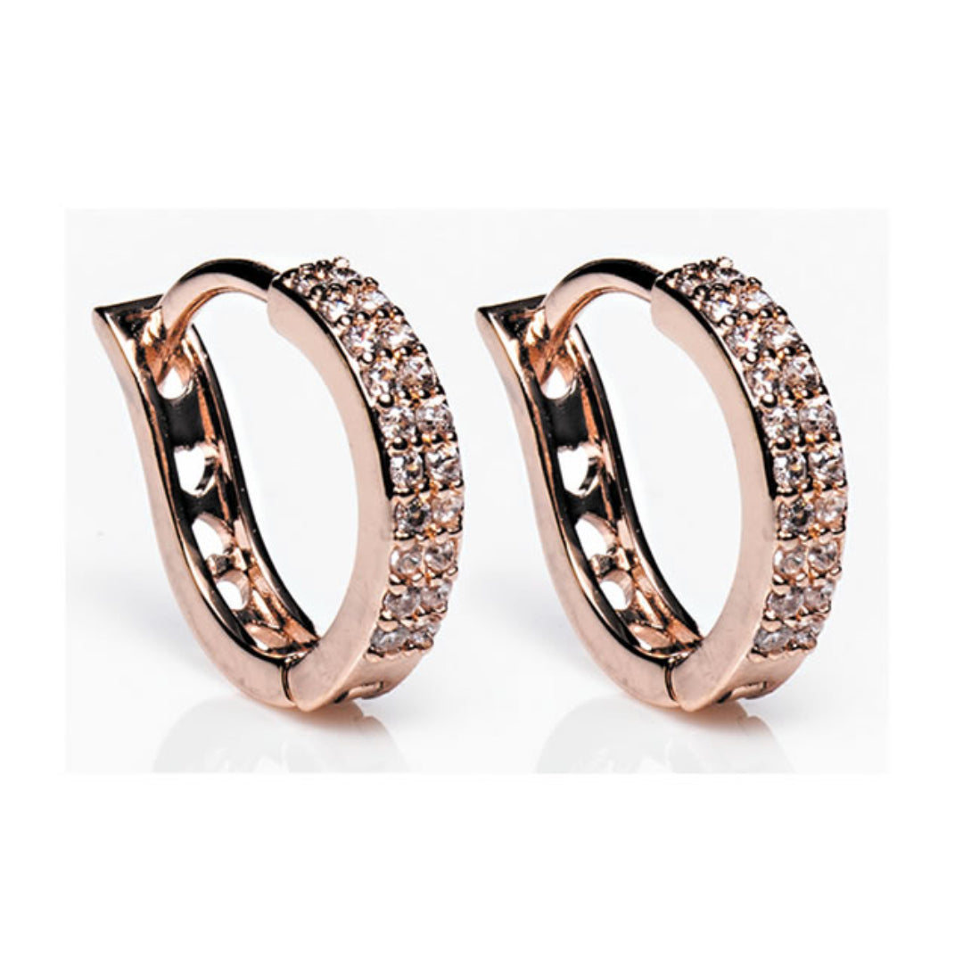 Newgrange Living Hoop Earring - Rose Gold | 600068