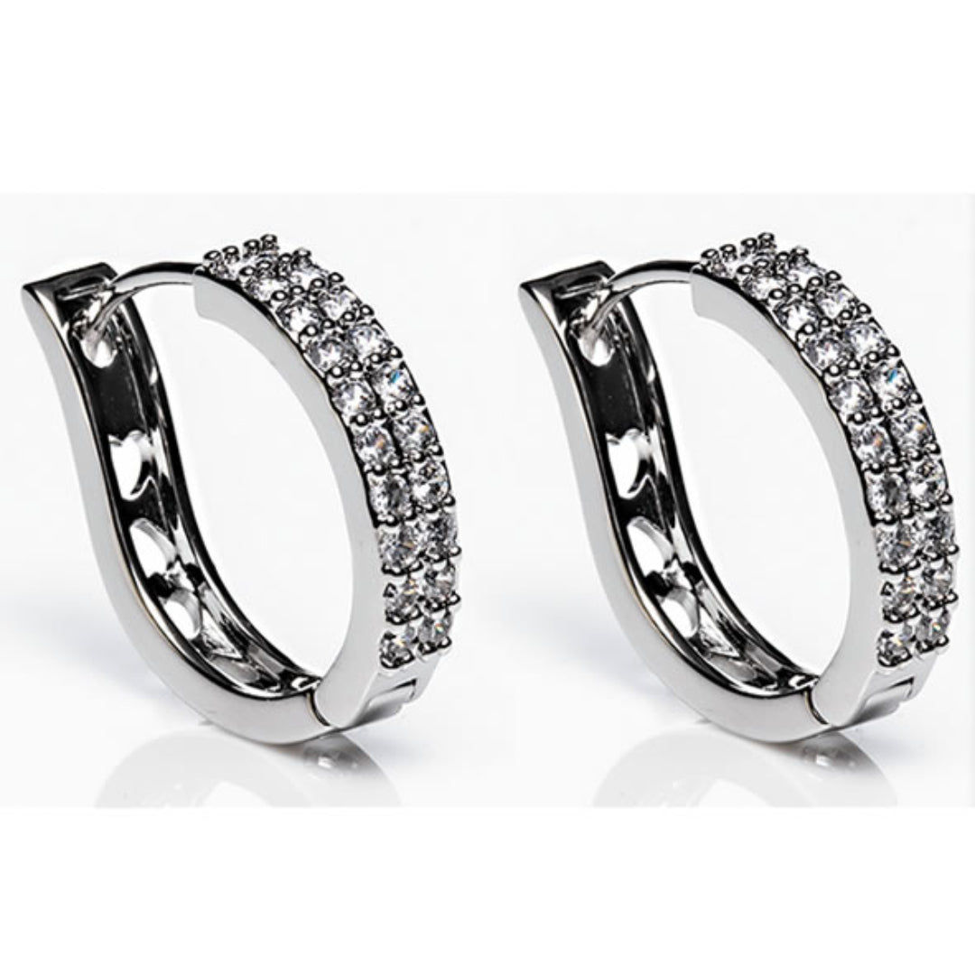 Newgrange Living Large Hoop Earring - Silver | 600069