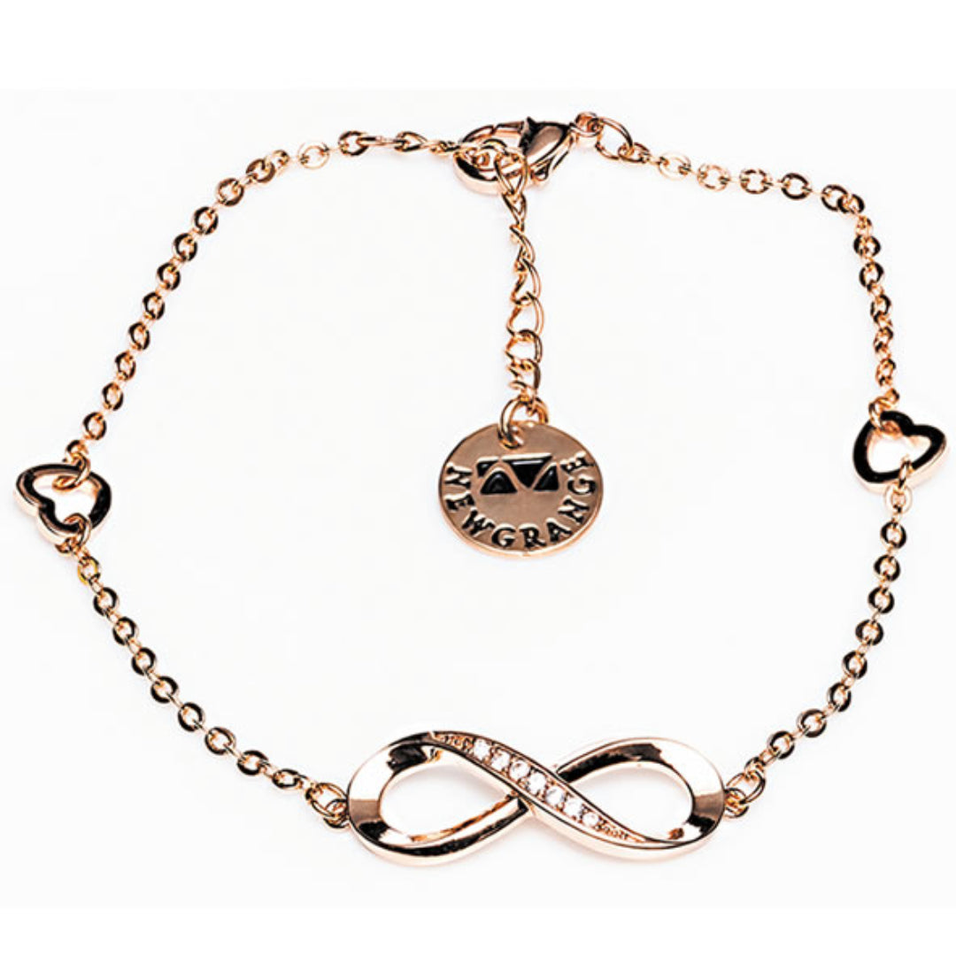 Newgrange Living Infinity Bracelet - Rose Gold | 600073