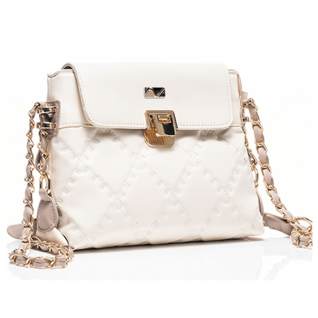 Newgrange Living Sienna Handbag - White | 400039