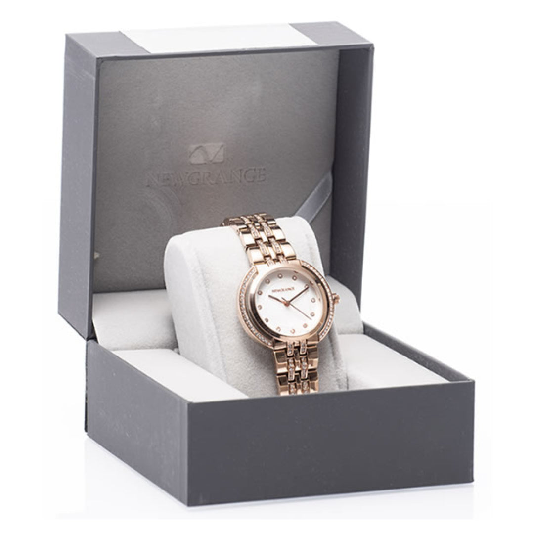 Newgrange Living Diamond Bezel/Numera Watch - Rose Gold | 600206