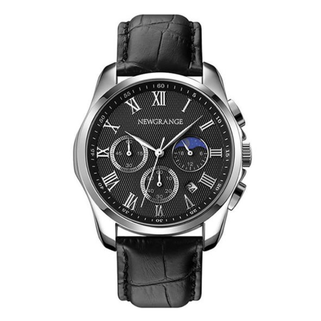 Newgrange Living Mens Watch Black Strap and Black Face | 600504