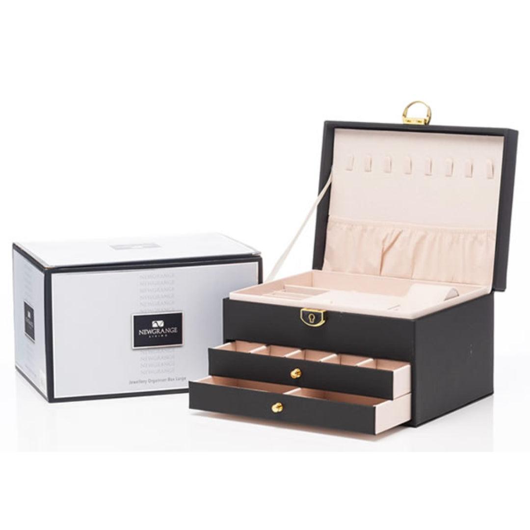 Newgrange Living Large Jewellery Box - Black | 600403